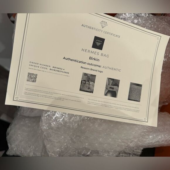 Birkin 35 Gris Tourterelle Togo Leather GHW - Picture 3 of 8